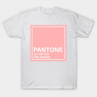 pantone 13-1716 TCX Pale Rosette T-Shirt